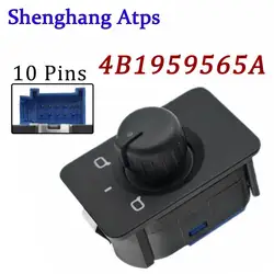 Electric Mirror Knob Adjustment Switch With Memory For A3 A6 C5 Allroad RS6 1997-2005 4B1959565A 4B1 959 565 A
