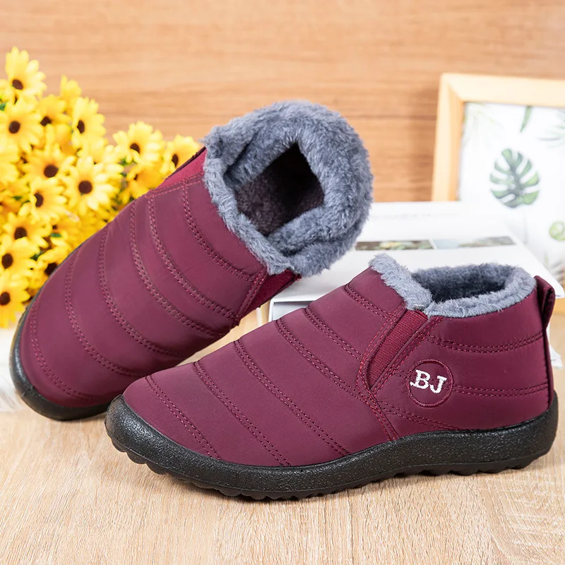 Boots Men Snow Outdoor Mens Shoes Men\'s Winter Boots Hiking Ankle Boots Waterproof Men Shoes Work Shoes Footwear