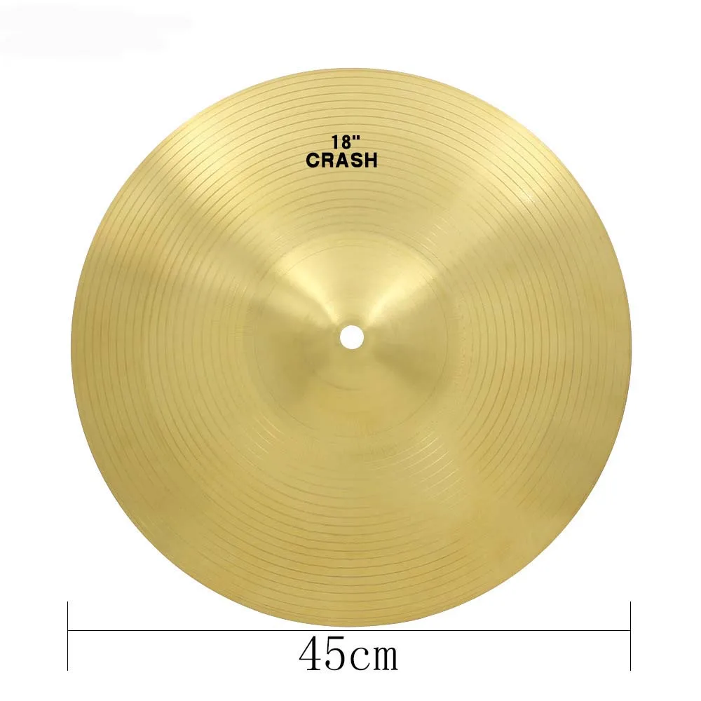 Stand Drum Brass Cymbal, Step On Cymbal, Hang Cymbal, Ding Cymbal, 18/20 Inch Jazz Drum Cymbal