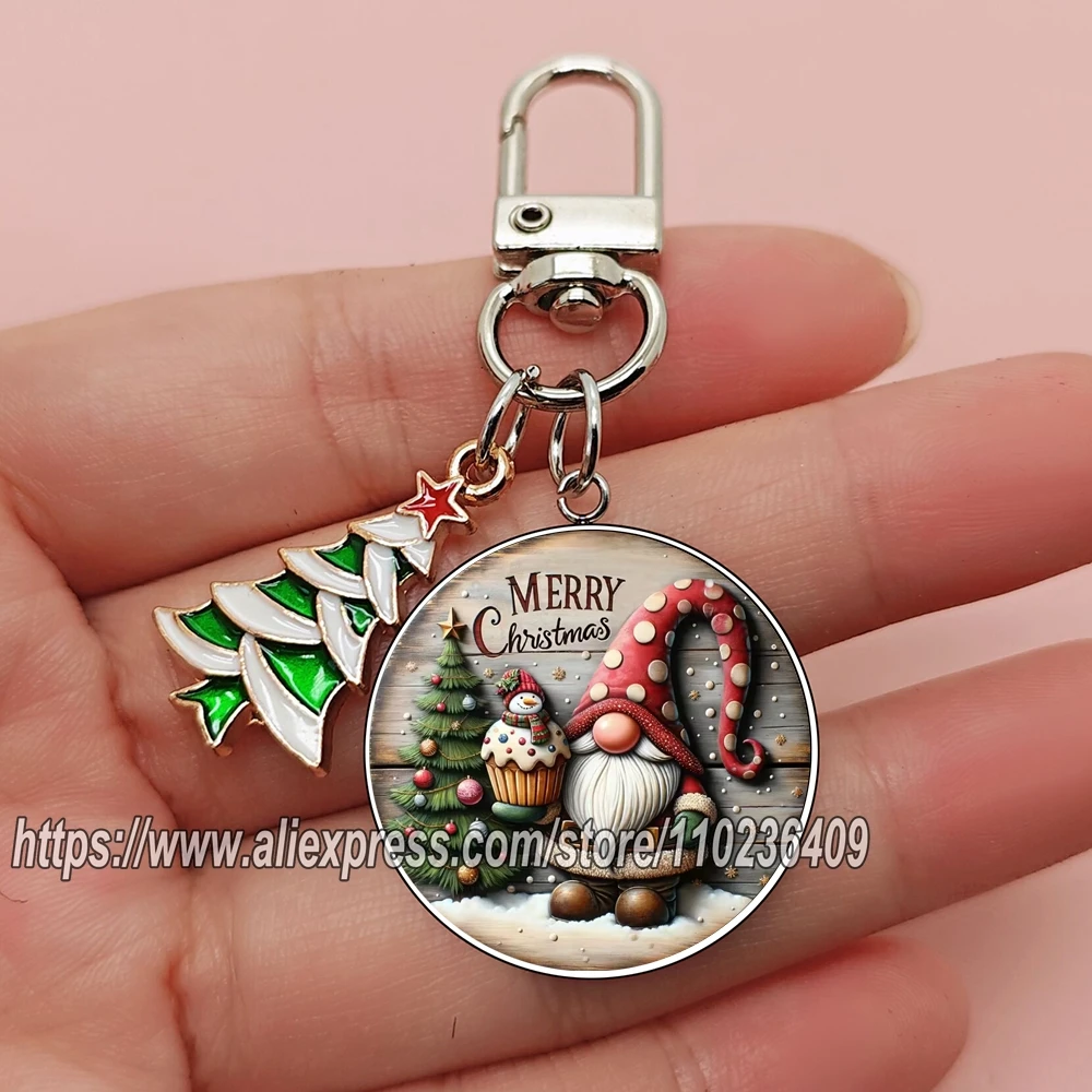 Милый-брелок-Санта-Клауса-в-качестве-рождественского-подарка-веселый-рождественский-кулон-брелок-для-ключей-подарки-для-друга