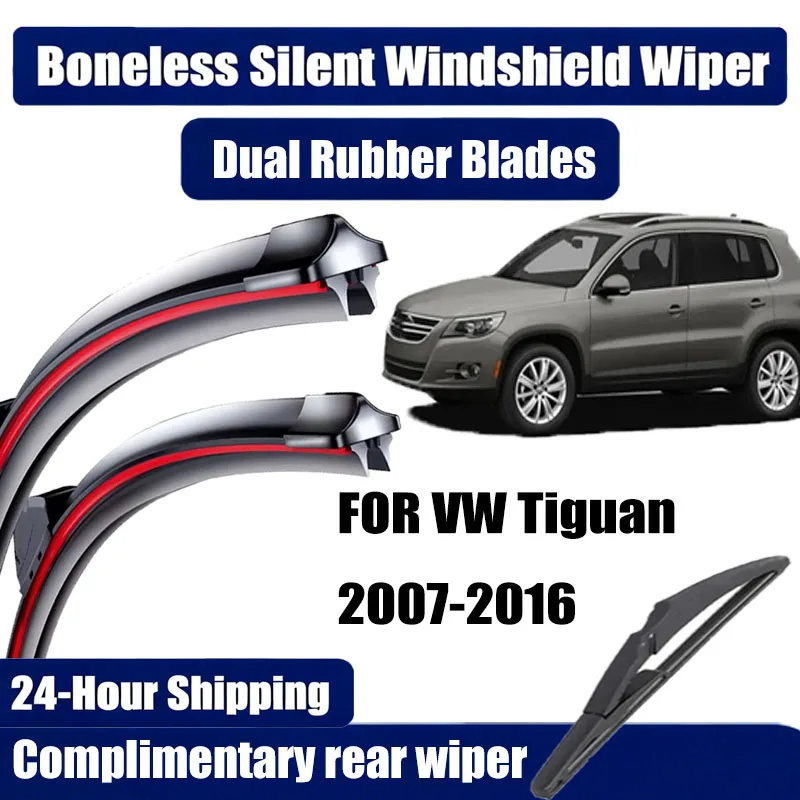 

Комплект передних и задних щеток стеклоочистителя 24 "21" 13 дюймов для VW Tiguan 2007 2008 2009 2010 2011 2012 2013 2014 2015 2016