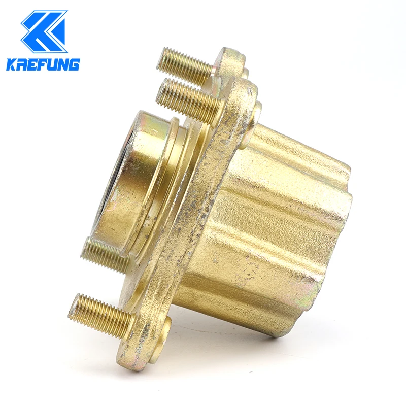 Front 110MM*4 M10 Stud Disc Brake Wheel Hub Fit For China Kandi 150cc 200cc Go Kart Buggy Karting ATV Quad Bike Accessories