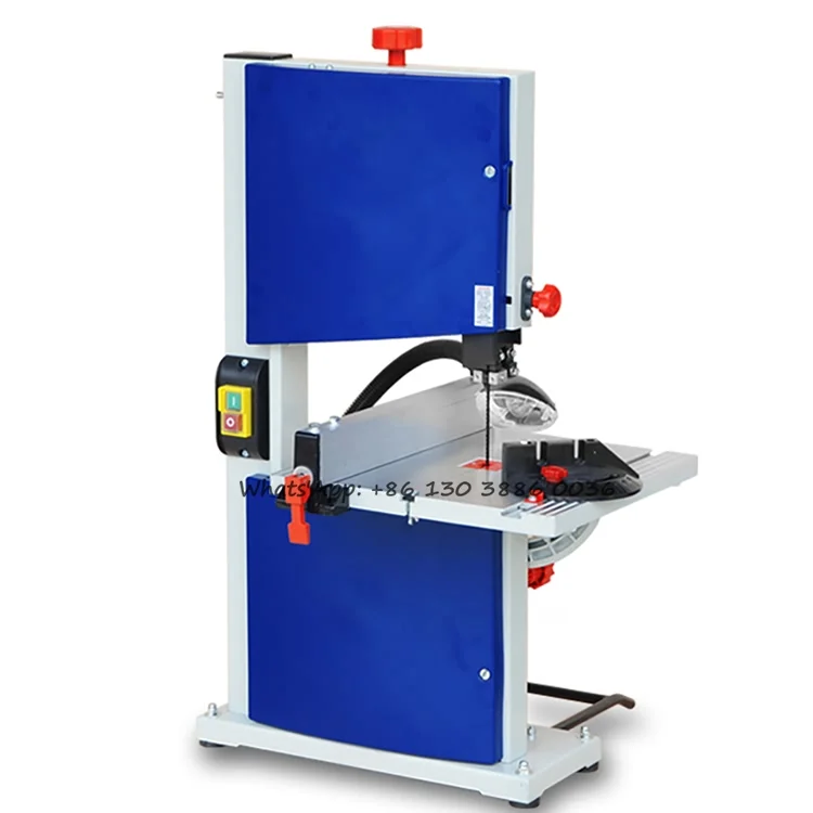 

12 Inch Household Multifunctional Jig Saw Bead Wood Cutting Machine, Low Noise Small Bench Band Saw Desktop Wire Saw Machine