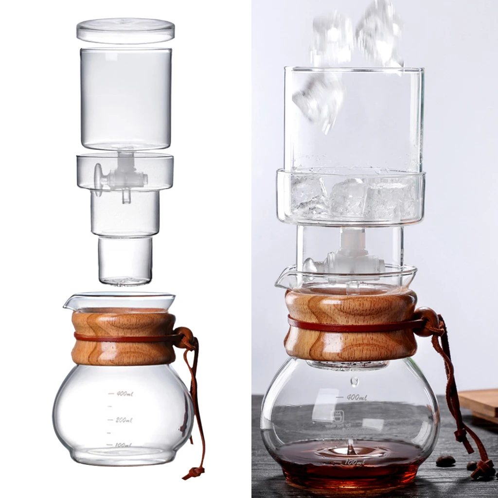 High Borosilicate Glass Ice Drip Coffee Maker Ice Brew Coffee Machine Espresso