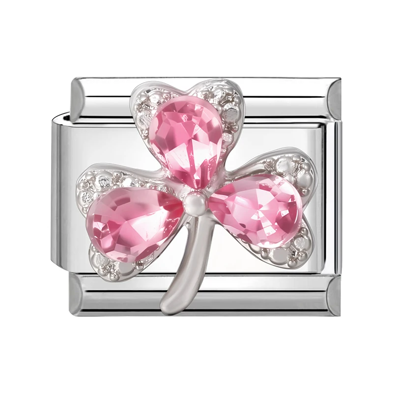 Y2K Serie Herz Blumen Kirsche Kugel Schmetterling Italienische Charm Links Fit 9mm Edelstahl Armband DIY Herstellung Von Schmuck Geschenke – Detail 3