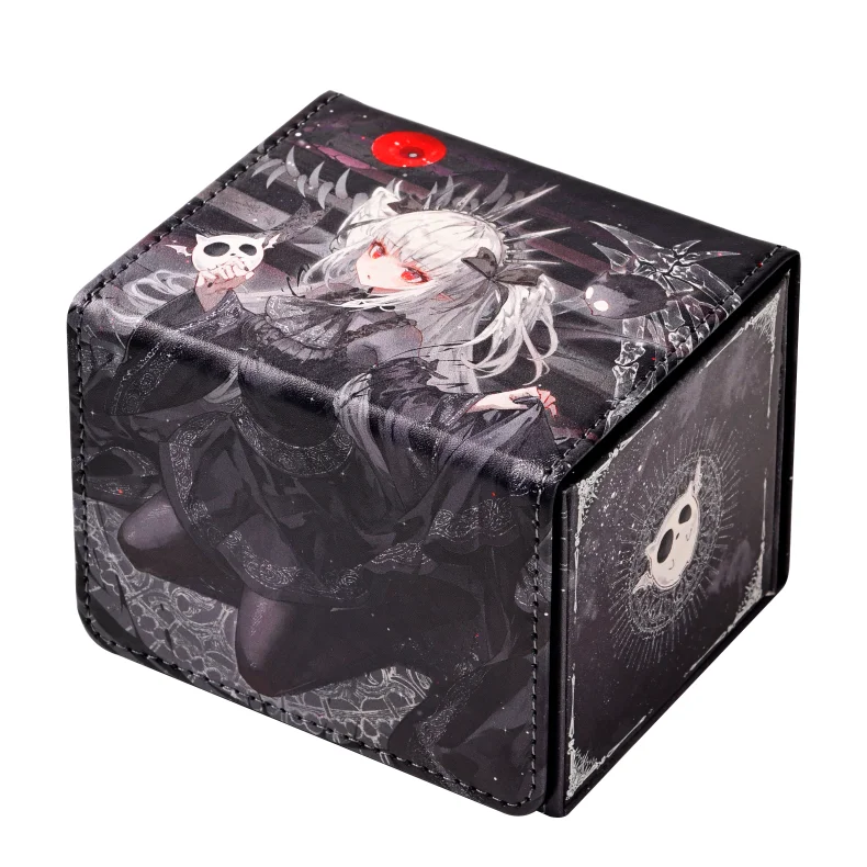 Yugioh A-Bao A Qu, the Lightless Shadow Deck Box Yu-Gi-Oh! OCG Trading Cards Pu Leather Collection Box 100+