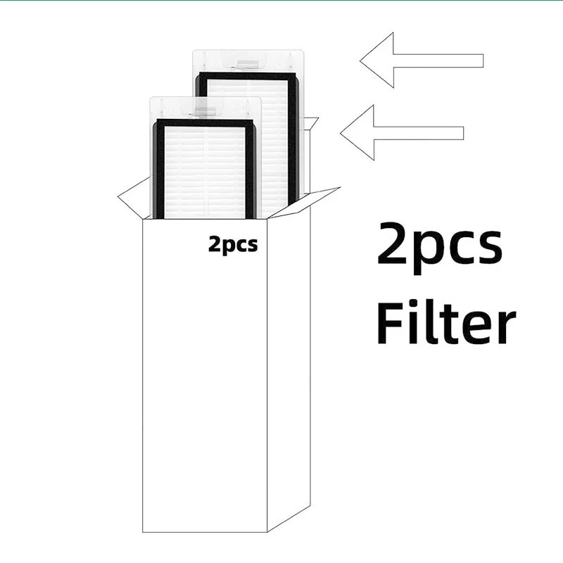 Kit de piezas de repuesto para Robot aspirador STYJ02YM, accesorios, cepillo principal, filtro Hepa, cepillo lateral, paño para mopa