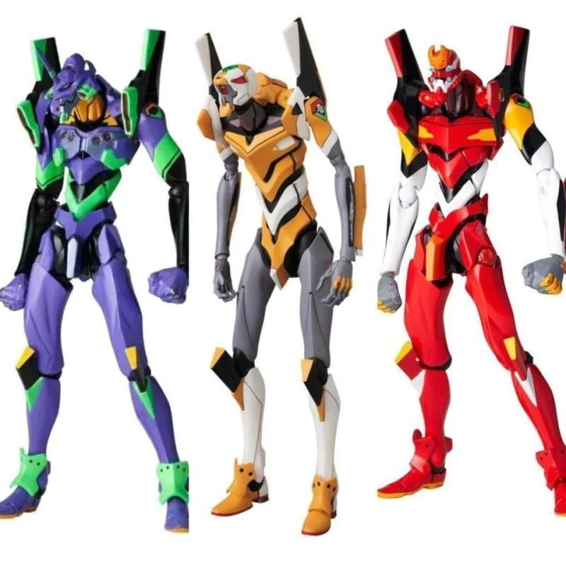 Figuras Ação Articuladas Neon Genesis Evangelion EVA Unidade-01 e Unidade-00, Kits de Modelagem e Brinquedos - Presente Perfeito view 3