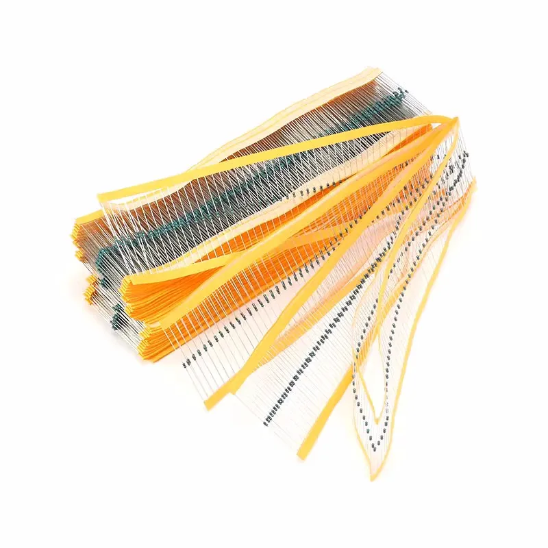 

500PCS Metal film resistor 1/6W 1% five color ring 510 ohms