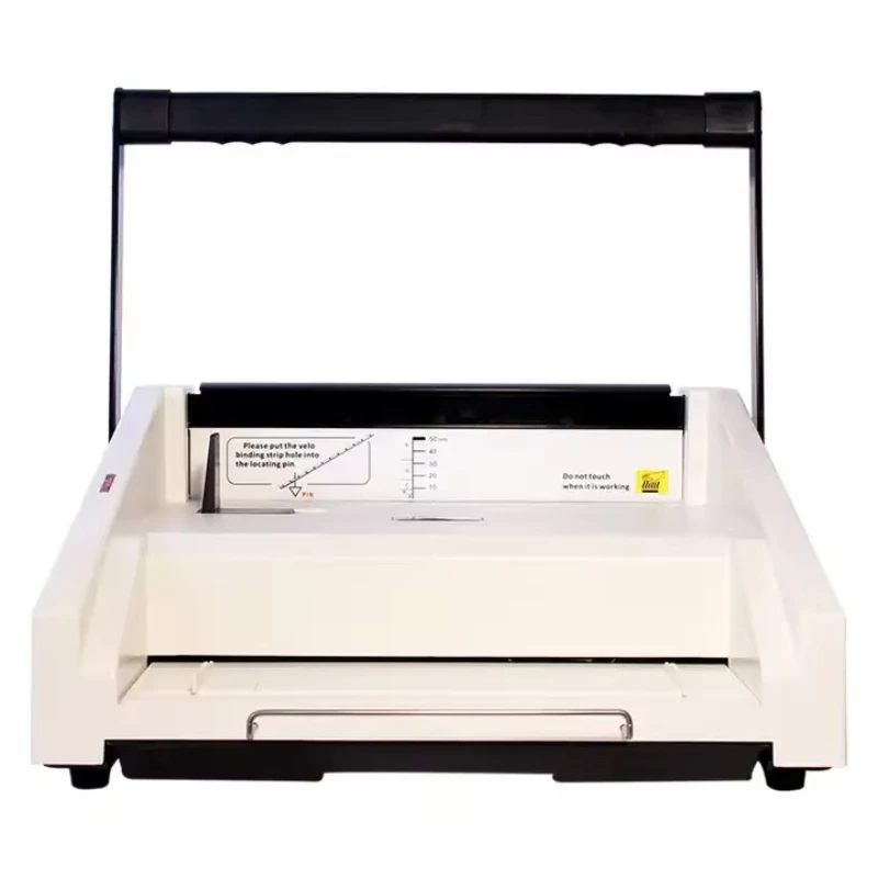 

V30) Desktop A4 Size Document Manual Punching Electric Velo Binding Machine for Office