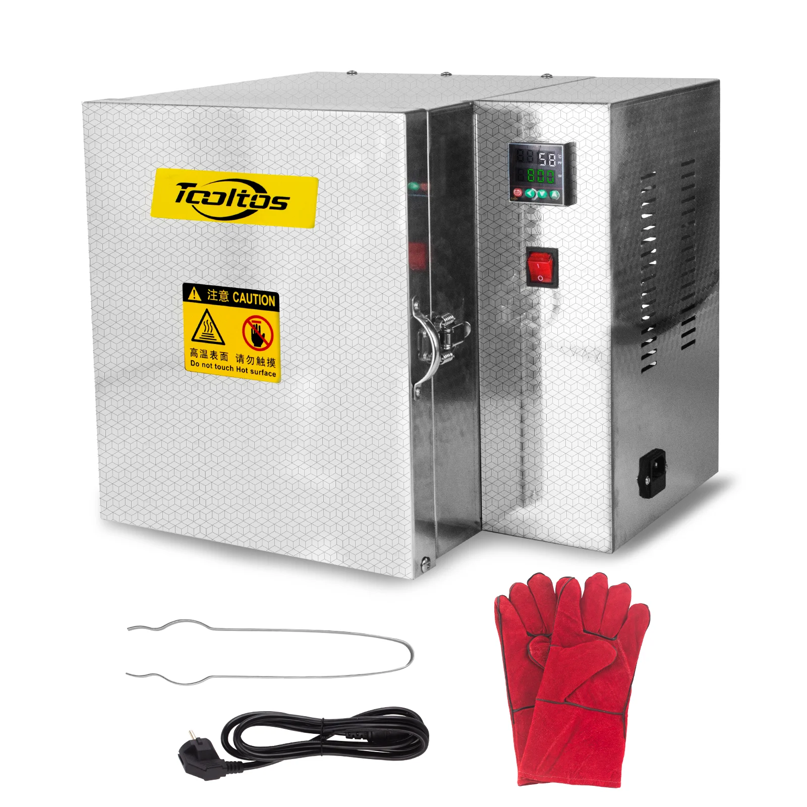 800 Degrees Plaster Furnace for Gold Silver Jewelry Bracelet Plaster Mold Make Constant Incubator Oven Casting Burnout Machine