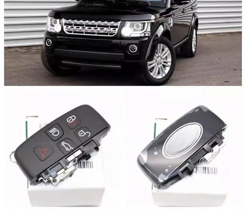 

For Land Rover Discovery 4 Genuine Key Fob Shell Car Remote Keys Leather Case Outer Cover