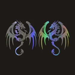 Cute Dragon 3D Car Sticker Wholesale Styling Accessories 14.3cm*16.5cm
