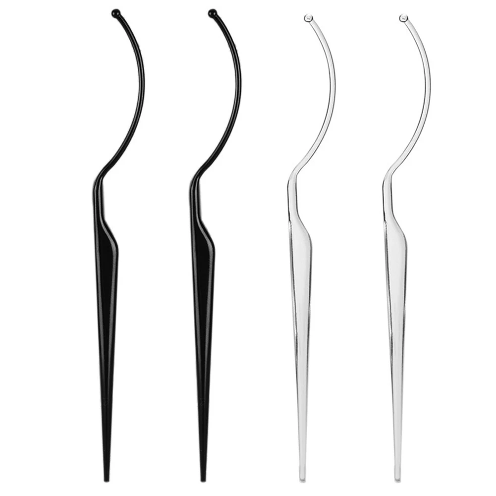 2 uds extensiones de pestañas 3D estilo prueba en Stick herramienta aplicadora de pestañas postizas para mostrar efecto de pestañas de injerto