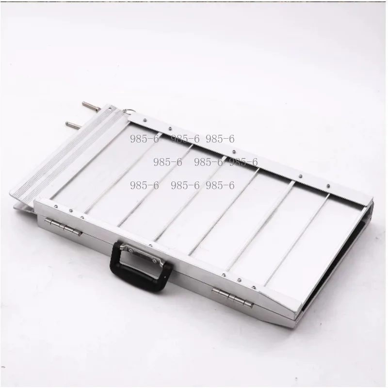 Portable Wheelchair Ramp Pad Extendable Aluminum Alloy Assist Climbing Ramp