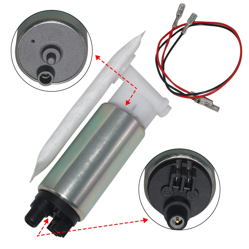 Bomba de combustible para Suzuki LTZ400, LT-Z400, LTF400, LT-Z400Z, LTA400, LT-F400FZ, LT-A400FZL2, 15100-33H00, 15100-33H01, 15100-33H02