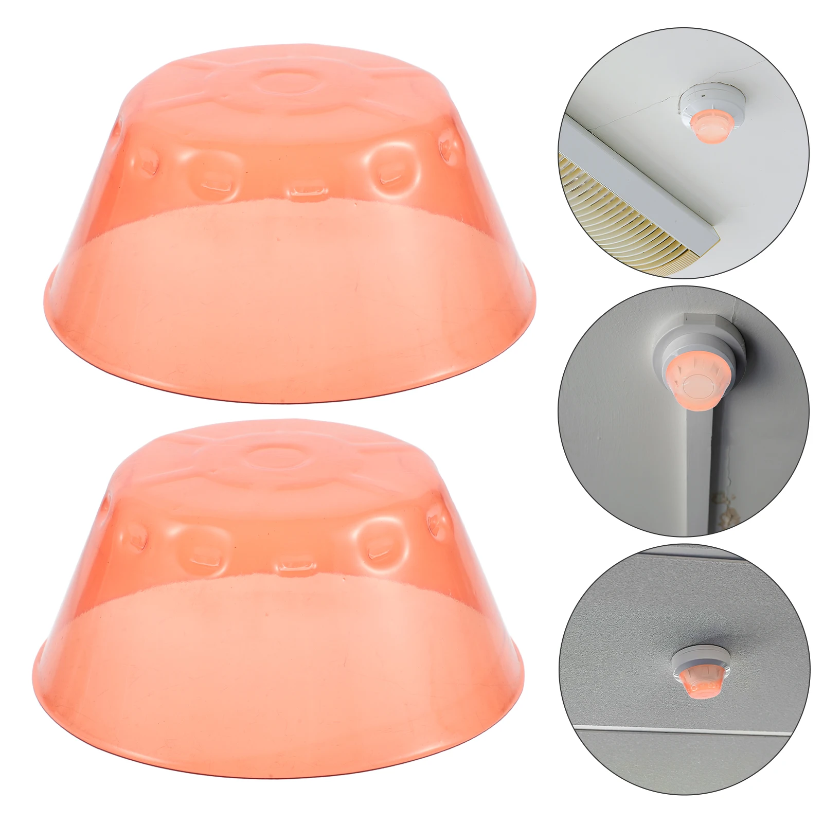

Smoke Alarm Protection Red Plastic Dust Guard for Detectors