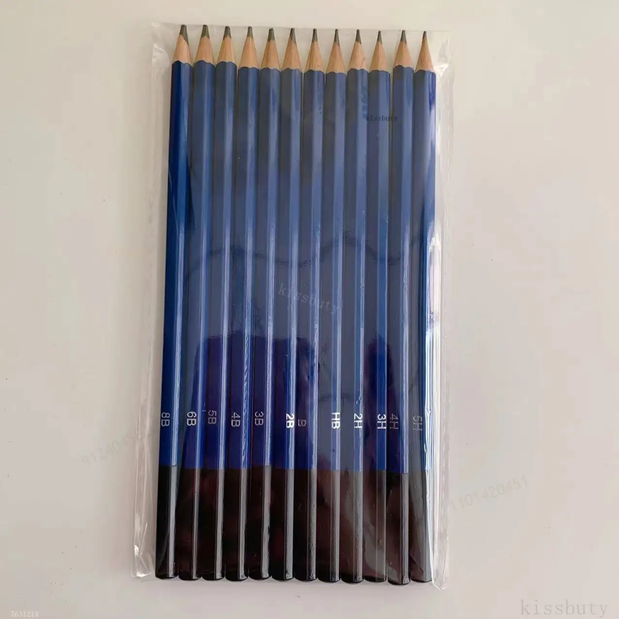 12Pcs Professionelle Holz Skizze Zeichnung Bleistift 5H 4H 3H 2H HB B 2B 3B 4B 5B 6B 8B Holz Malerei Bleistifte Schreibwaren Versorgung