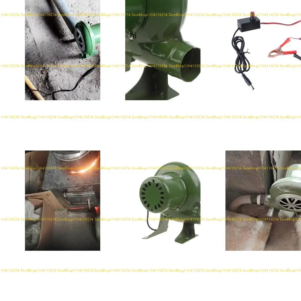 

P9FB Outdoor Camping BBQ Air Blower Portable Handheld Electric Fan Cooking Fan