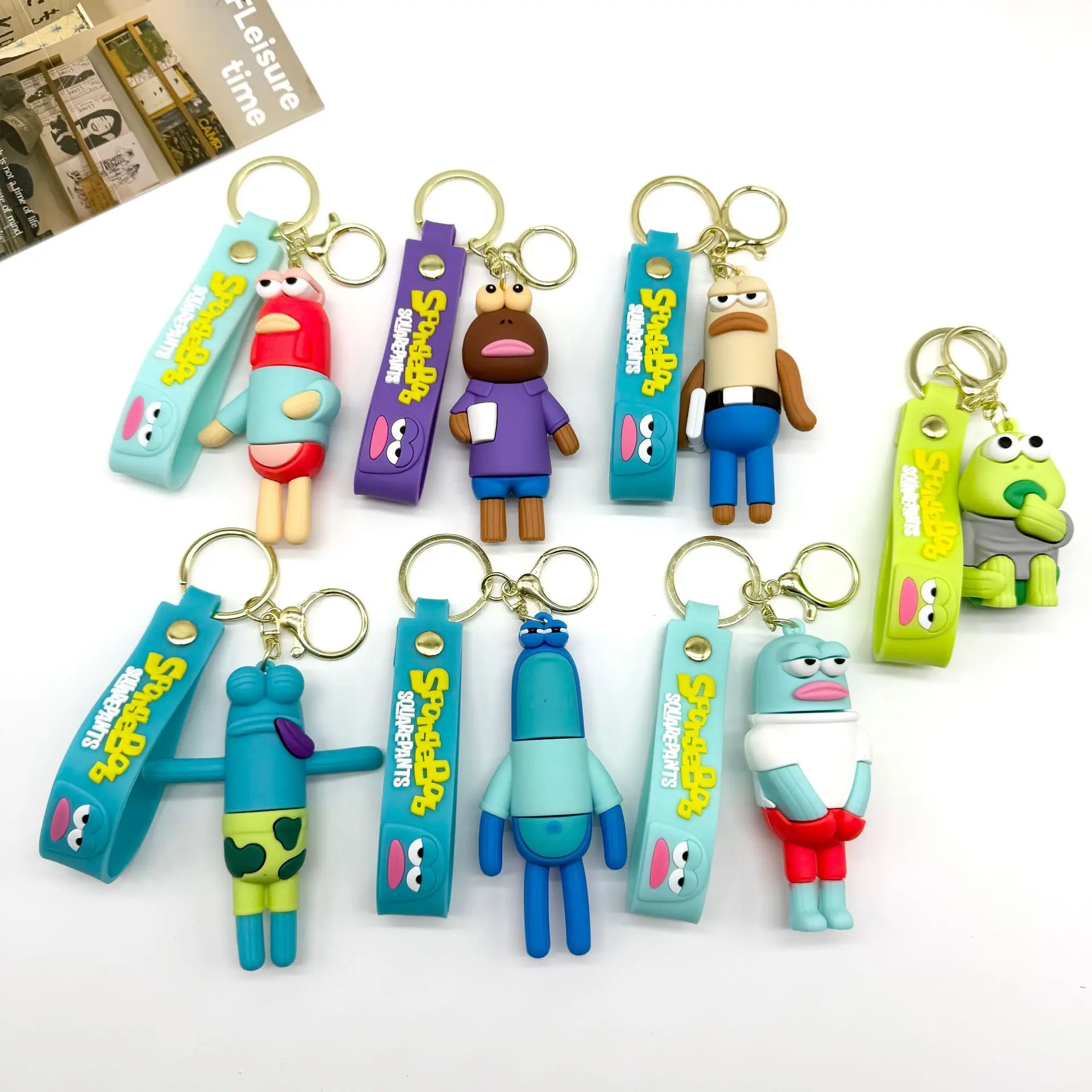 

Новый стильный мультяшный брелок-кукла: изысканный парный кулон для рюкзака/автомобиля, сувенир, подарок на день рождения для мальчика, рождественский подарок