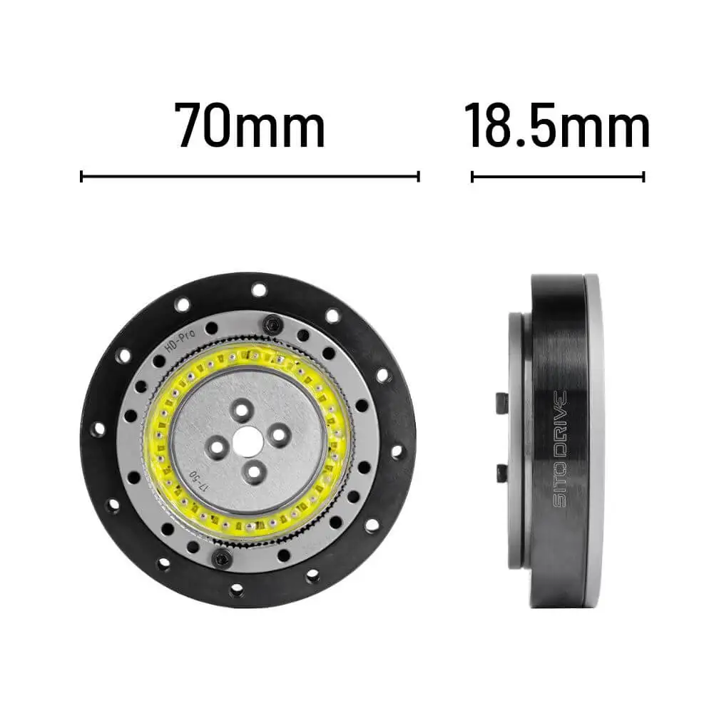 SitoDrive HD-14 Pro Ultra-Thin Harmonic Drive Reducer Nema 23 Motor BLDC Motor Reducer SHD-17 for Surgical Robot Instruments