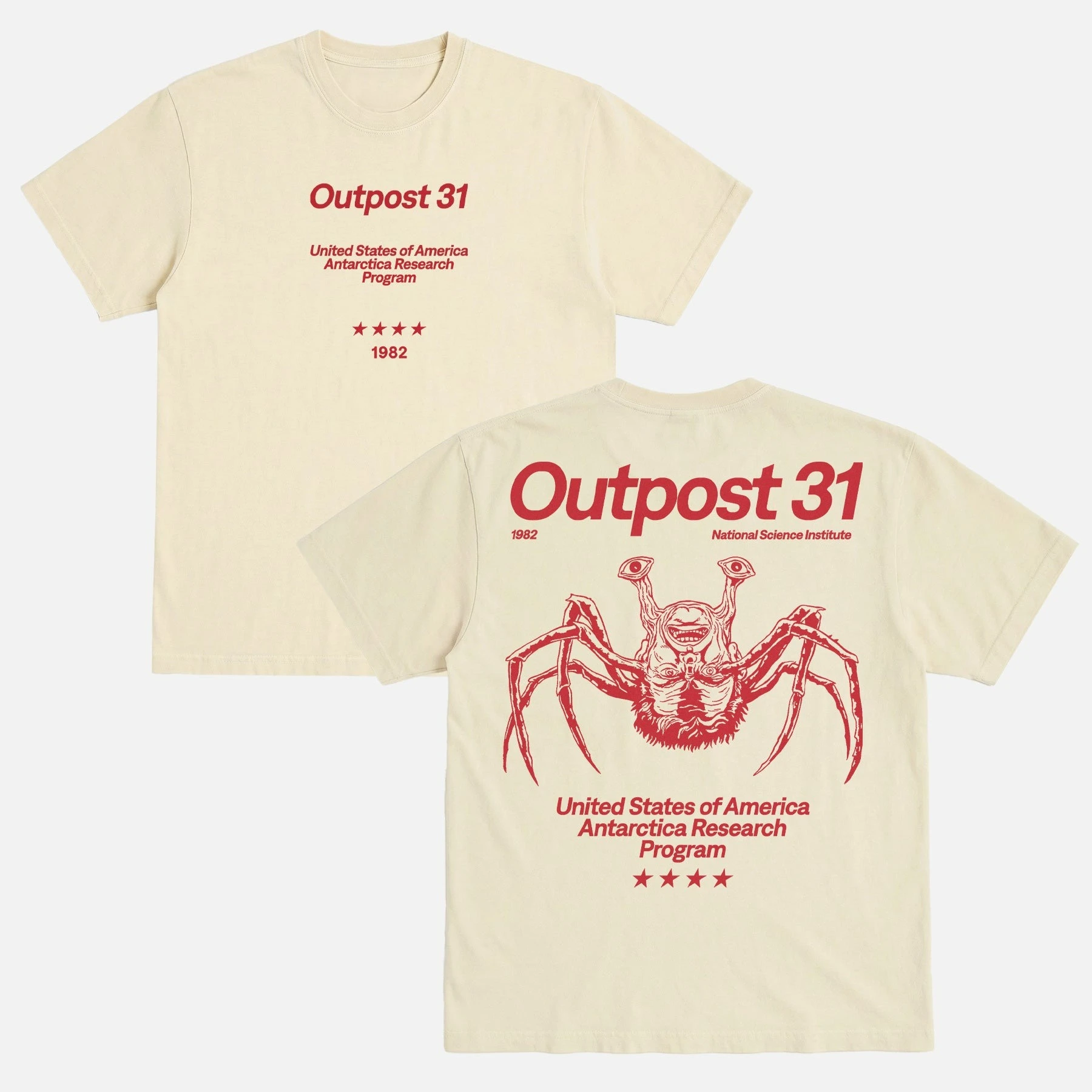 Classic Vintage Outpost 31 80's The Ting Movie Graphic Tee Cotton Mens Womens T-Shirt Streetwear