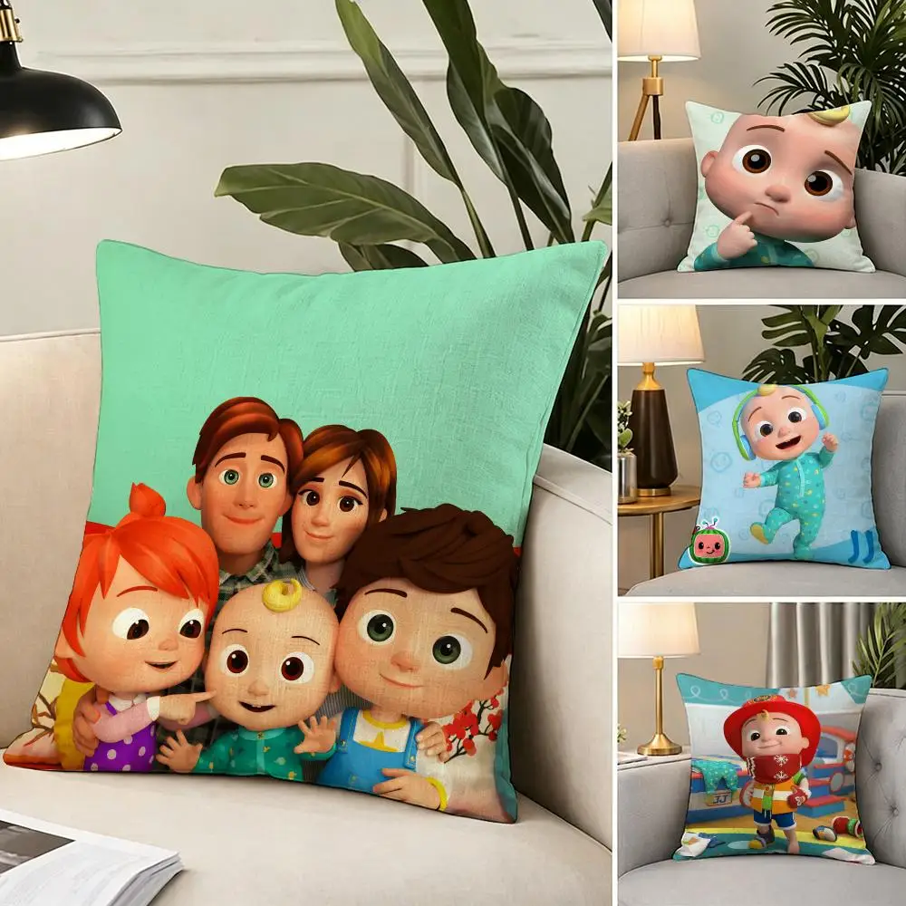 P-Cocoa Melon Babys Cushion Cover fabric soft furnishing,Pillowcase,  cushion cover, sofa pillow, home decoration