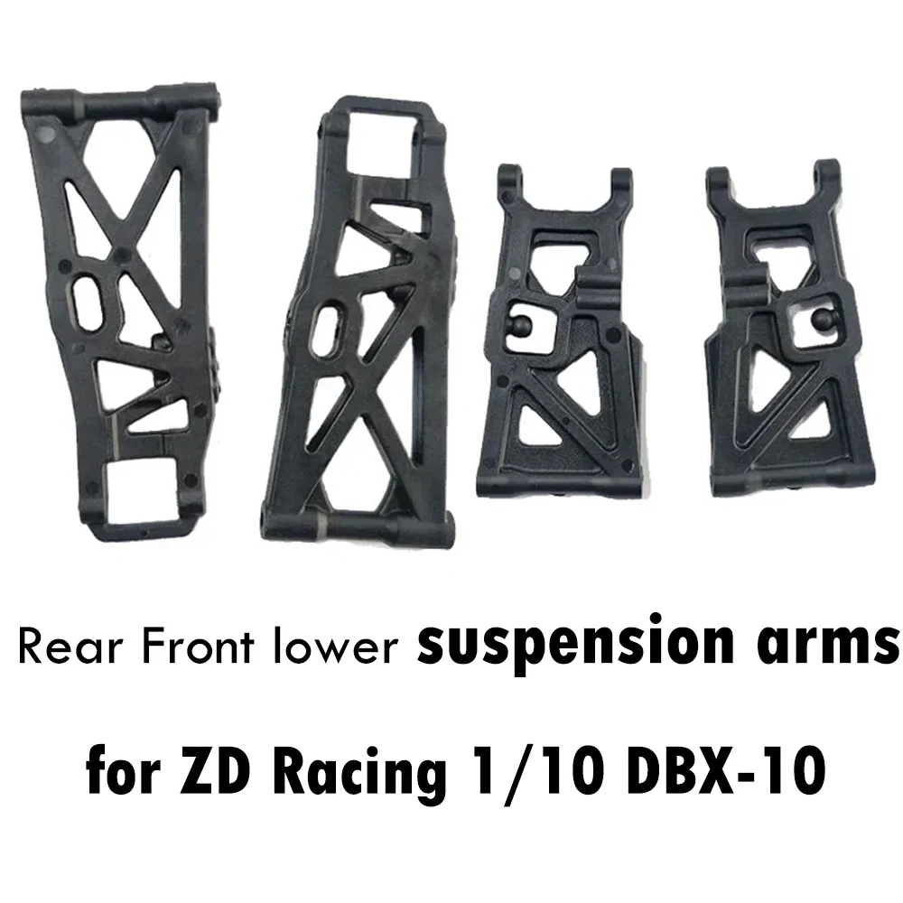 Brazos de suspensión inferior delanteros traseros 7180 7184 ZD Racing ROCKET DBX-10 1/10 4WD Electric Desert Off Road buggy DBX10