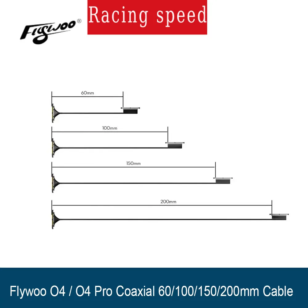 

Коаксиальный кабель Flywoo O4/O4 Pro 60/100/150/200 мм для дронов FPV