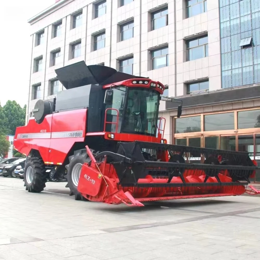 190HP Combine Harvester for South‑American Soybeans and Corn, Built with High‑quality Engine Gearbox and Bearing Components