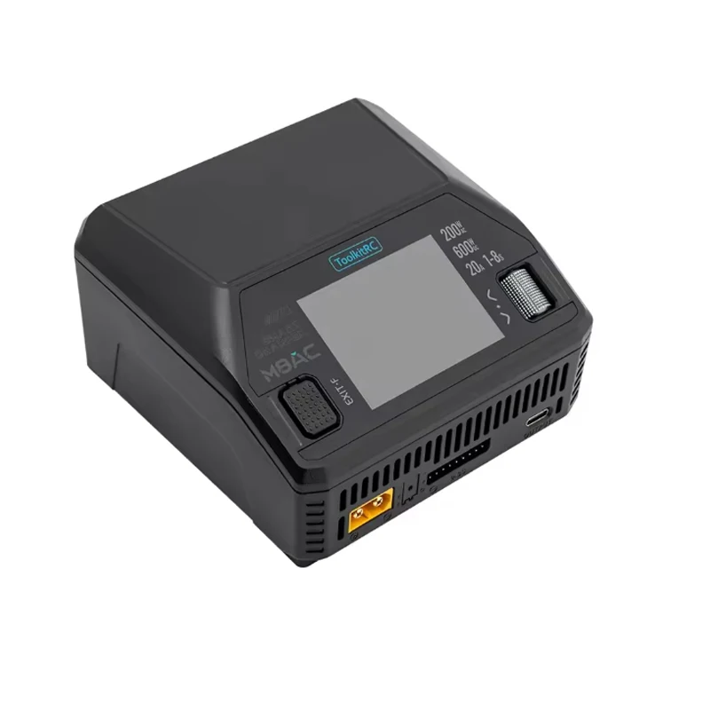 ToolkitRC M8AC الذكية يبو شاحن بطارية مفرغ التيار المتناوب 200 واط تيار مستمر 600 واط 20A 1-8S LiHV يبو بطارية PD 65 واط نموذج أجزاء