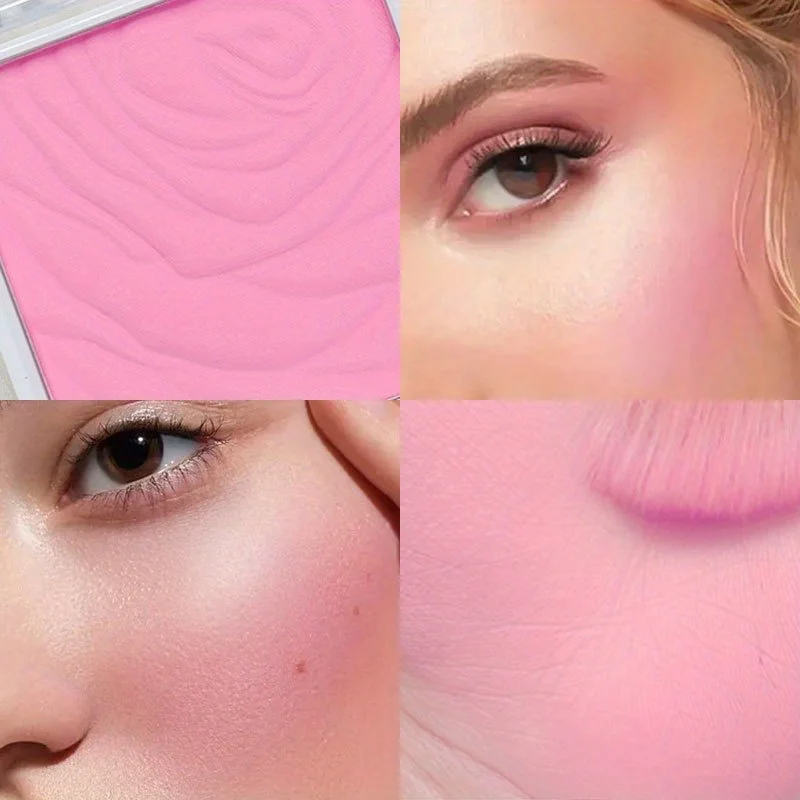 Cipria Radiant Glow Blush in polvere-guance e contorni istantanei, resistente all'acqua tutti i toni della pelle-tonalità arancio/corallo/rosa