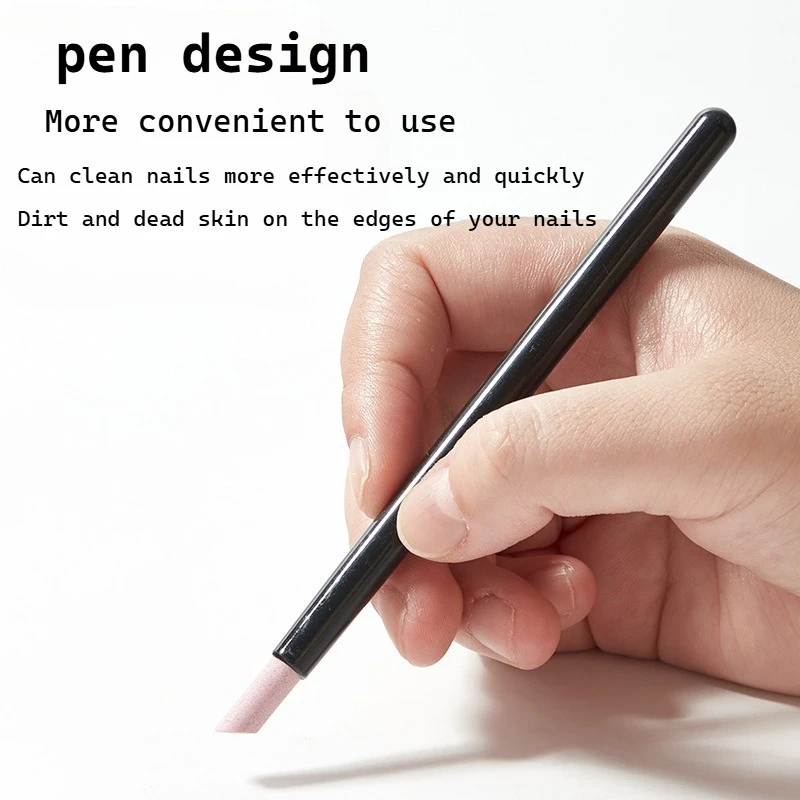 Nagelpflege-Werkzeuge, Polier- und Schnitzstift, Nagelhautentferner, Keramik-Quarzstift, Nagelfeile, Nageloberflächenschleifer, feiner Polierstab