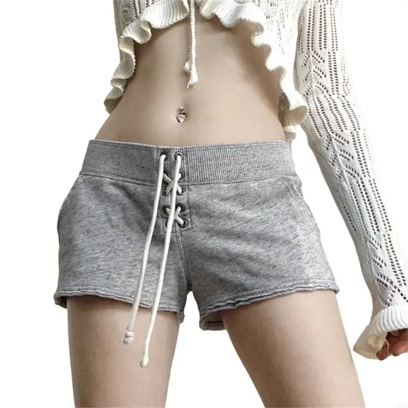 77HE Short survêtement d'été pour femmes, élastique, taille haute, Short d'athlétisme, gymnastique, d'entraînement,