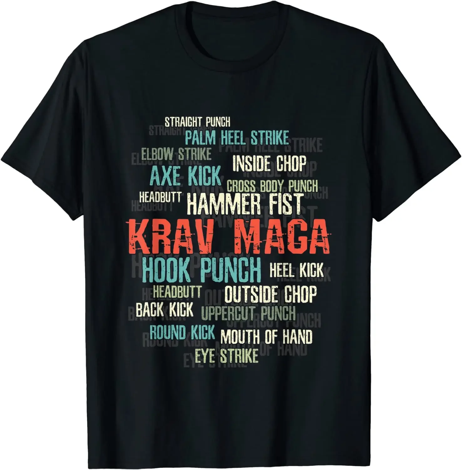 

Israeli Close Combat Self Defense System Krav Maga Men T-Shirt Short Sleeve Casual 100% Cotton O-Neck Summer Shirt