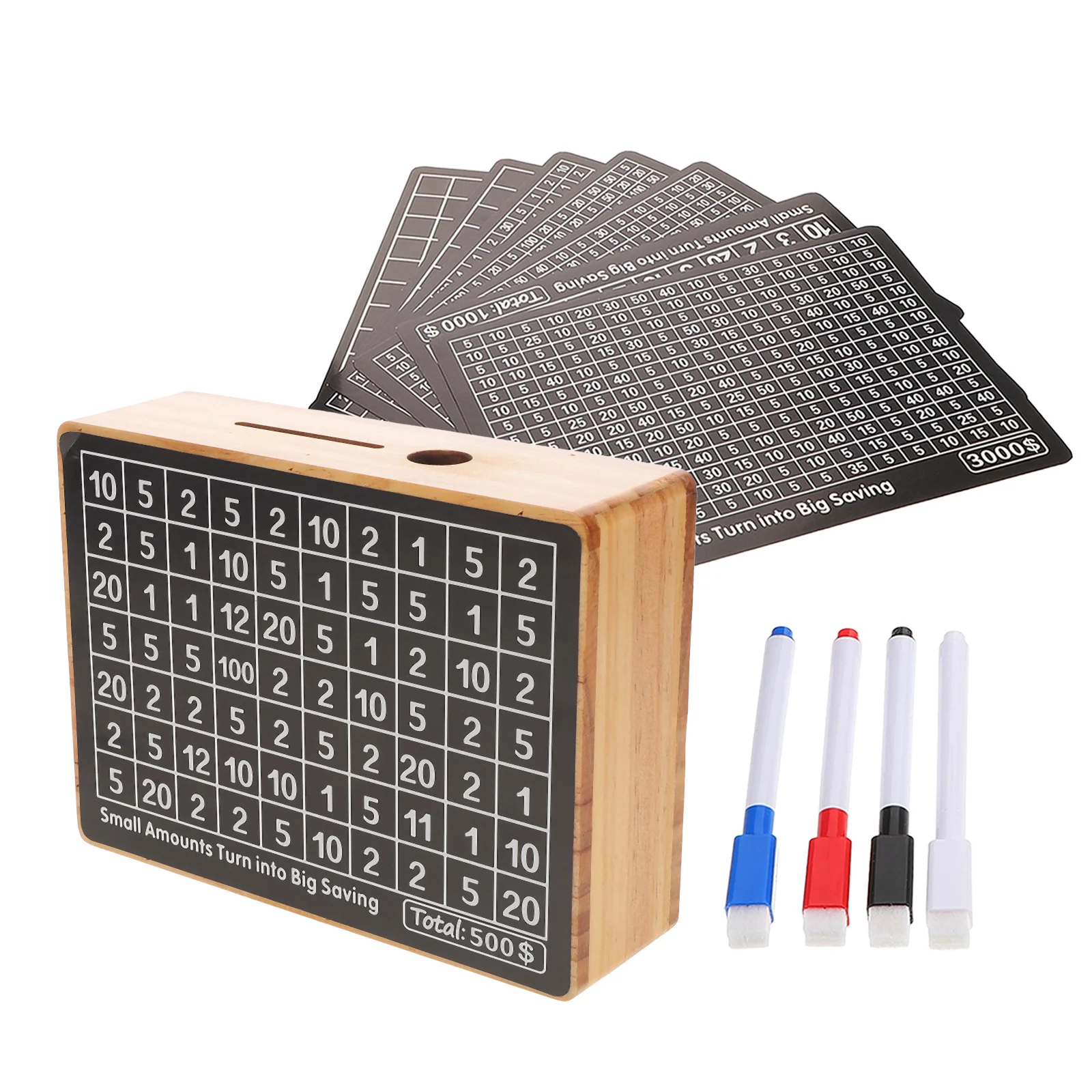 

1 комплект, деревянная копилка для монет, креативный горшок для экономии денег, украшение для дома, банка для денег, креативная форма, банка для монет, горшок для экономии денег