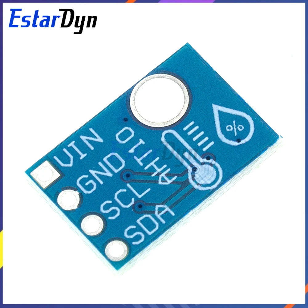 AHT10 AHT20 AHT21 High Precision Digital Temperature Humidity Sensor Measurement Module I2C Communication Replace DHT11 SHT20