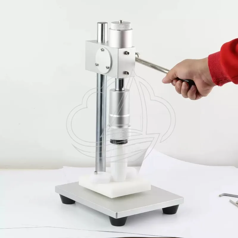 Professional Bottle Capping Press Tool Metal Cap Crimping Machine for Perfume Sealing