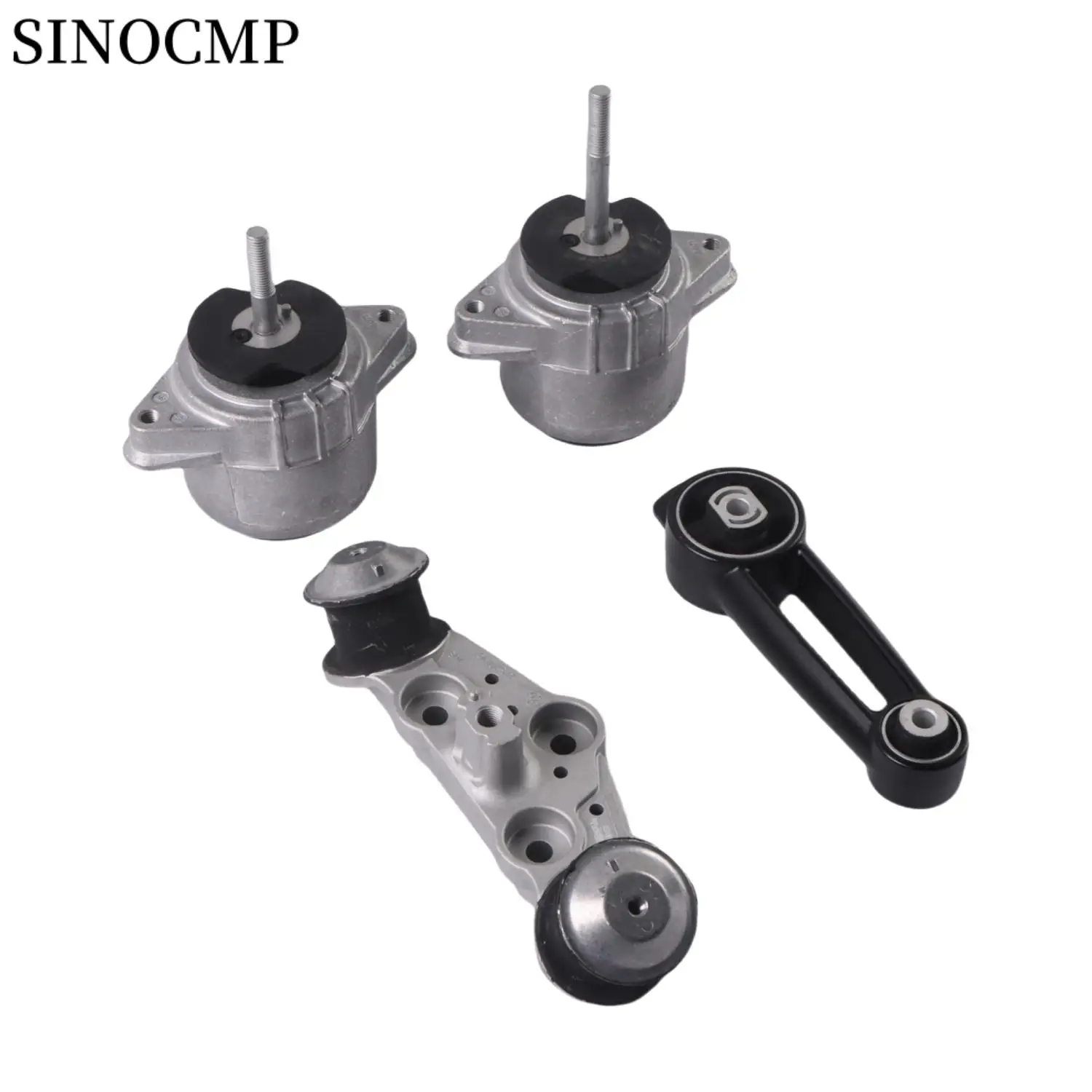 

4Pcs Engine Trans Torque Strut Mount 94637505722 94637505822 97037511801 95537510113 For 2011-16 Porsche Panamera 3.0L 3.6L ﻿