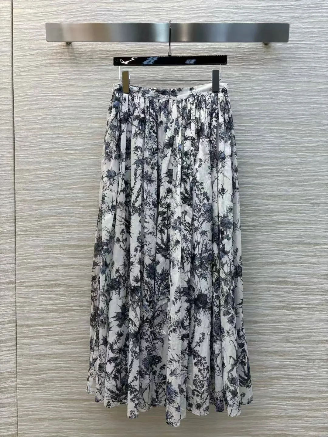 High end customized women's printed skirt