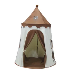 Kids Toy Tent Indoor Outdoor Game Garden Tipi Princess Castle Folding Cubby Toys Tent Baby Room House Teepee Toy Gifts