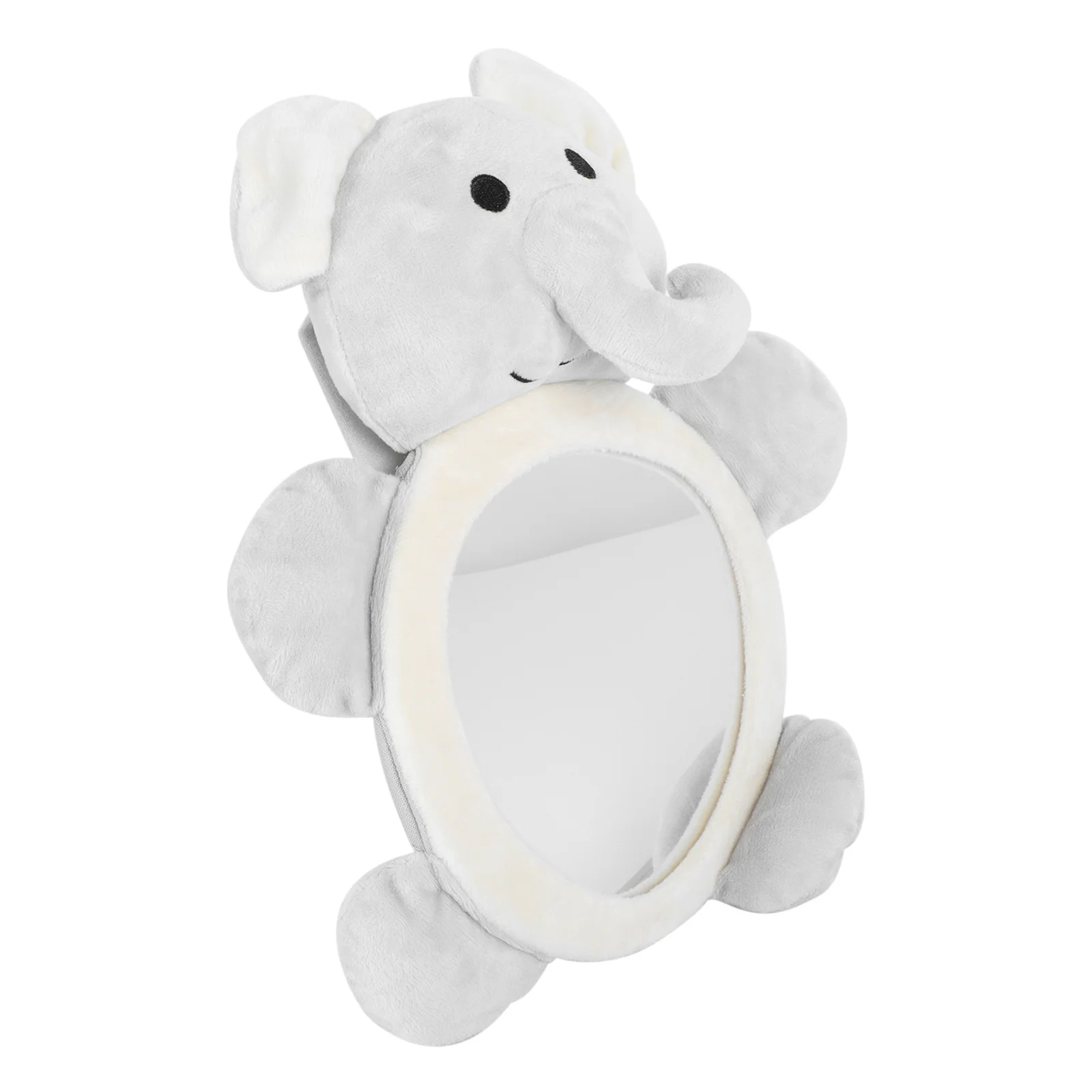 مرآة الرؤية الخلفية للسيارة للأطفال مع حواف ناعمة وحرفية دقيقة ومواد آمنة لتزيين السيارة المثالية للأطفال الصغار والرضع #4