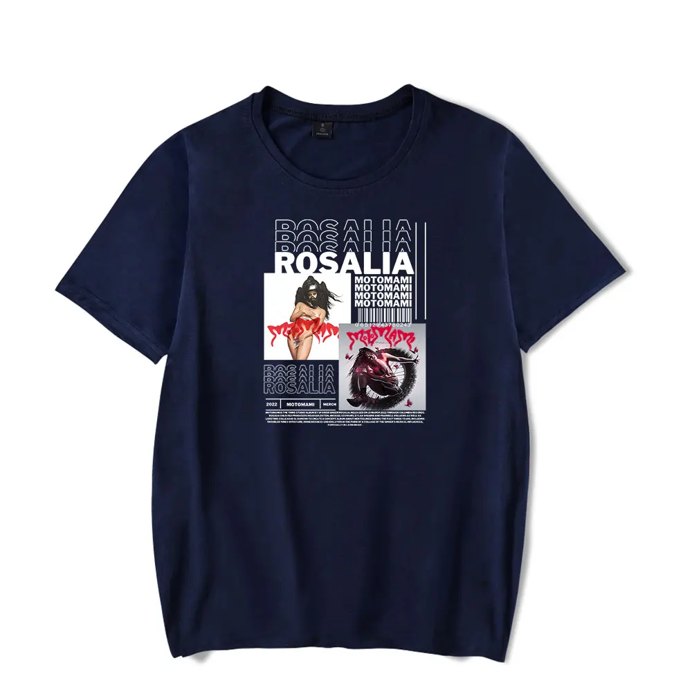 

Rosalia Merch Motomami Vintage 90s T-Shirt Men and Woman Short Sleeve Women Funny T Shirt Unisex Harajuku Tops