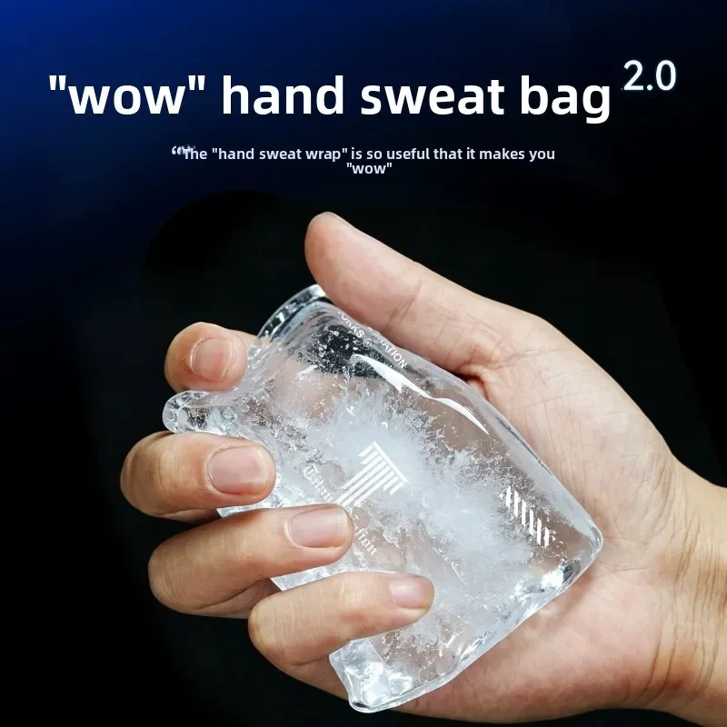Titan Nation WOW 2.0 Esports Hand Sweat Bag, 1-2mm Mineral Beads Filling, Multi Color Sweat Absorb Pouch for PC Gaming Mouse