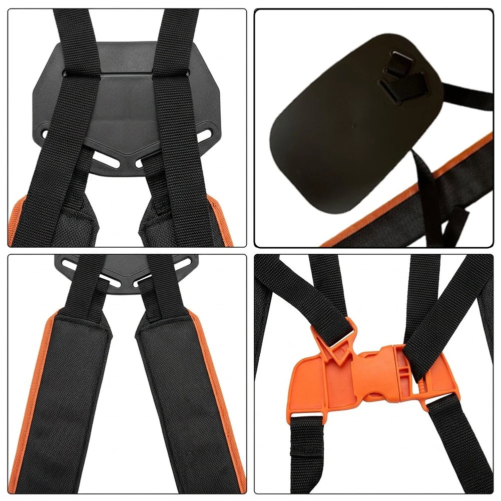 Gardening Support Harness Trimmer Full Harness For Extended Gardening Use Secure Personalized Fit For Heavy Brushcutters
