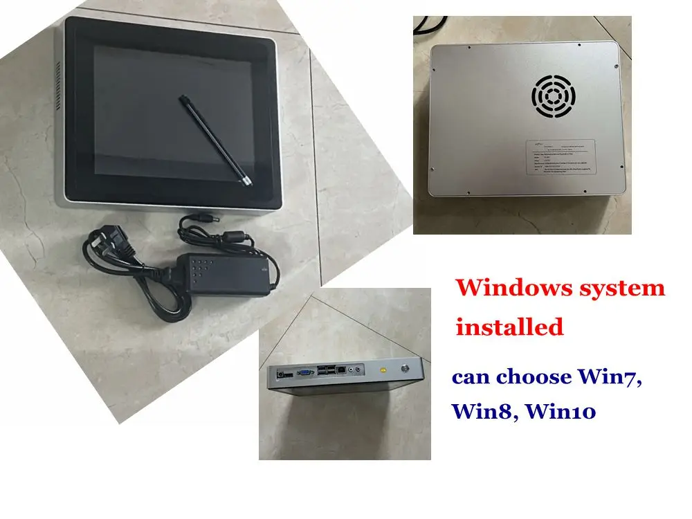 Windows 7 Win8 Win 10 Installed in RC007 All-in-One Automotive Diagnostic Tablet 256gb SSD