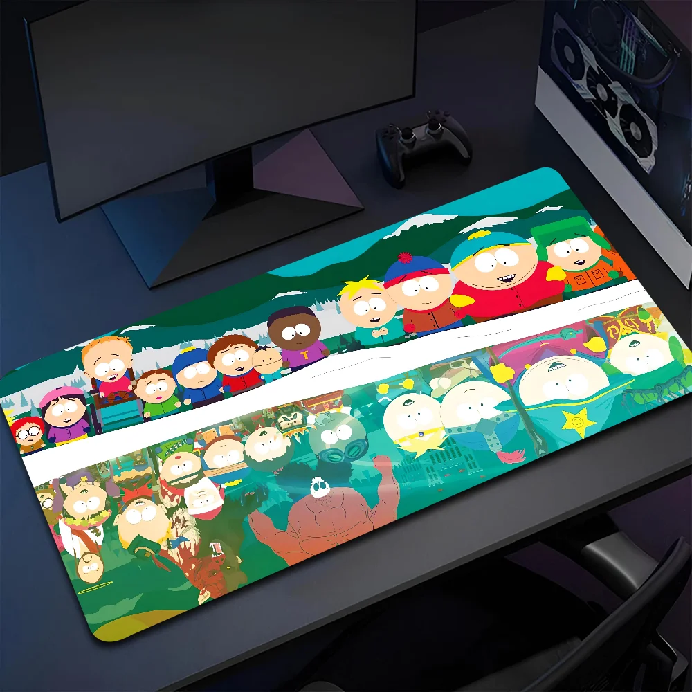 

1PC hot anime cute S-South Park Non-slip Mouse Pad Suitable For Office Computers Laptops E-sports Game Desk Mats XXL Keyboard