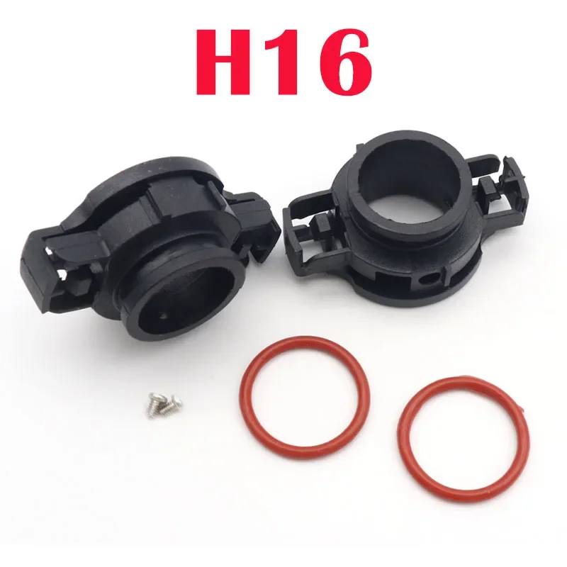 2pcs H16 Car LED Headlight Bulb Adapter Holder Base Sockets Headlamp Retainer