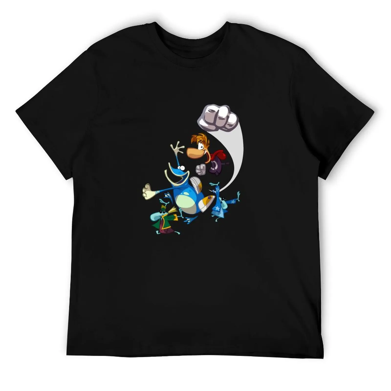 

Rayman and Globox T-Shirt man t shirts for men t shirts for man cotton soft man t shirt designer T-Shirt