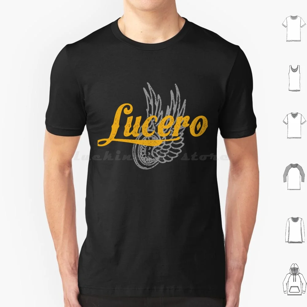 Camiseta de banda de Lucero, Camiseta de algodón para hombres y mujeres, estampado DIY, banda de Lucero T esencial, banda de Lucero T